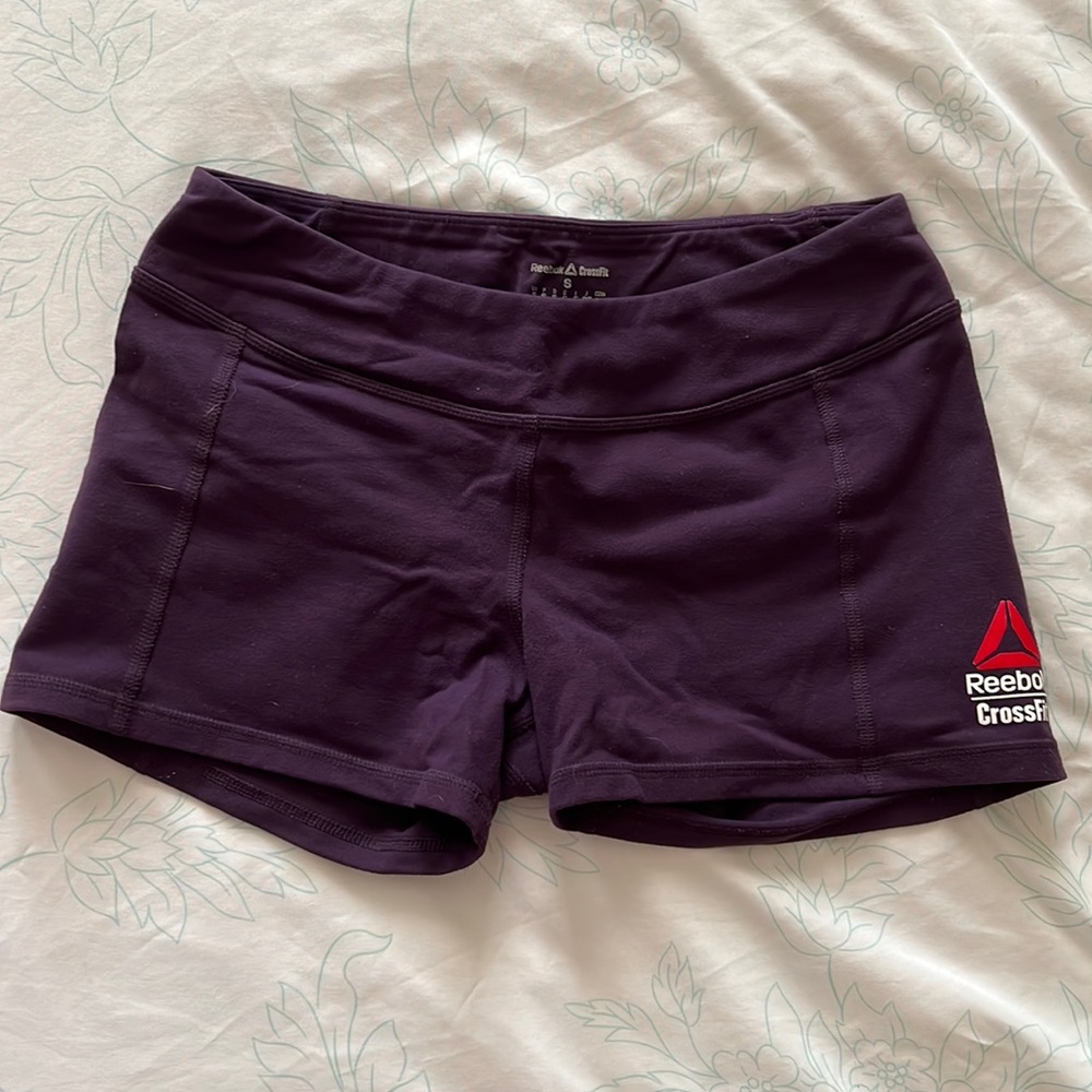 Reebok CrossFit purple small shorts